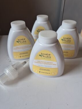 Koala Kubs Baby Shampoo & Wash - Yellow Bottle